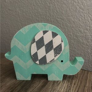 Chevron Elephant Decor